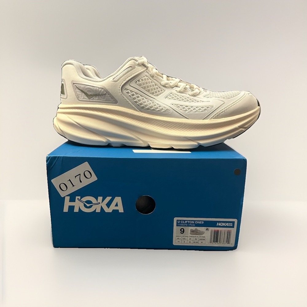 Hoka One One Clifton One9 Frost Cosmic Grey 1155370 FCG Running Walking Shoes
